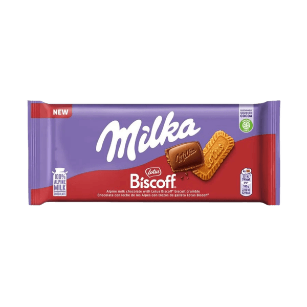 Chocolate Milka Biscoff 90g